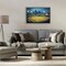 Stupell Industries Baseball Stadium at Night Floating Frame, design by Arlington Prints